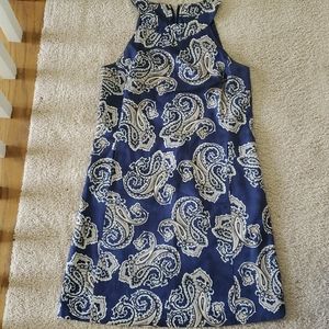 Petite Paisley A Line Dress